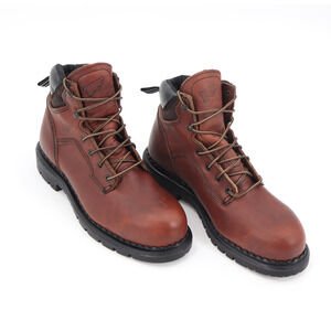 Red Wing 2326 Steel Toe Supersole Leather Utility Work Boots Sz 9 Almost Perfect